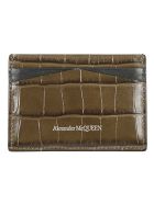 Skull Card Holder Alexander McQueen Skull Card Holder - Khaki/Black