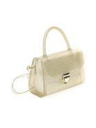 Monnalisa Glittered Pvc Crossbody Bag Monnalisa Glittered Pvc Crossbody Bag - Metallic