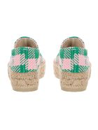 Philosophy X Manebi Logo Espadrilles Philosophy x Manebí Philosophy X Manebi Logo Espadrilles - GREEN PINK