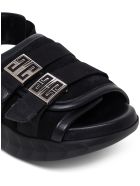 Givenchy Marshmallow Black Suede Sandals Givenchy Marshmallow Black Suede Sandals - Black