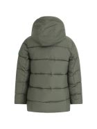 Save the Duck Green Jacket For Boy With Iconic Patch Save the Duck Green Jacket For Boy With Iconic Patch - Green