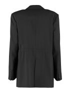 Valentino Single-breasted Two-button Blazer Valentino Single-breasted Two-button Blazer - black