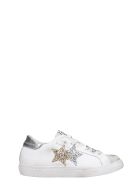 2Star Sneakers In White Leather 2Star Sneakers In White Leather - white
