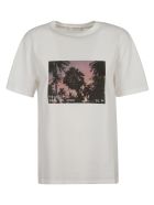 Saint Laurent Photo Print T-shirt Saint Laurent Photo Print T-shirt - White