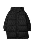 Fendi Black Lightweight Jacket With Hood Fendi Black Lightweight Jacket With Hood - Nero