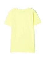 Balmain Yellow Cotton T-shirt Balmain Yellow Cotton T-shirt - Giallo