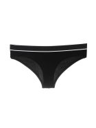 Dolce & Gabbana Ribbed Cotton Briefs With Logo Dolce & Gabbana Ribbed Cotton Briefs With Logo - Black