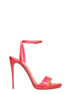 Christian Louboutin Loubi Queen 120 Sandals In Rose-pink Patent Leather Christian Louboutin Loubi Queen 120 Sandals In Rose-pink Patent Leather - rose-pink