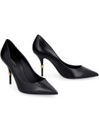 Dolce & Gabbana Cardinale Leather Pointy-toe Pumps Dolce & Gabbana Cardinale Leather Pointy-toe Pumps - black