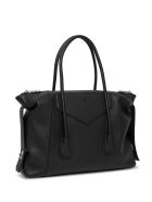 Givenchy Antigona Lock Handbag In Black Leather Givenchy Antigona Lock Handbag In Black Leather - Black