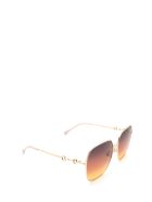 Gucci Gucci Gg0882sa Gold Sunglasses Gucci Gucci Gg0882sa Gold Sunglasses - Gold