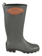 Tod's Logo Patched Rain Boots Tod's Logo Patched Rain Boots - Tono