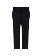 Armani Collezioni Blue Trouser For Boy With Iconic Eagle Armani Collezioni Blue Trouser For Boy With Iconic Eagle - Blue