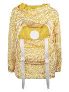 Fendi Ff Vertigo Nylon Windbreaker Fendi Ff Vertigo Nylon Windbreaker - White