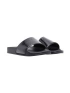 Balmain Unisex Black Slippers Balmain Unisex Black Slippers - Nero
