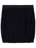 Burberry Amelia Pleated Icon Stripe Blue Skirt Burberry Amelia Pleated Icon Stripe Blue Skirt - Blu