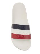 White Jeanne Men Sandal Moncler White Jeanne Men Sandal - White
