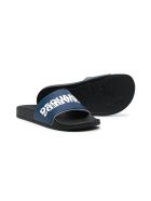Dsquared2 Slippers With Print Dsquared2 Slippers With Print - Blue