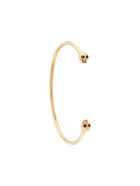 Alexander McQueen Skull Bracelet In Gold-colored Brass Alexander McQueen Skull Bracelet In Gold-colored Brass - Metallic