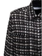IRO Multicolor Twill Leopold Shirt IRO Multicolor Twill Leopold Shirt - White/black