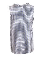 's Max Mara 'zarella' Silk Top 'S Max Mara 'zarella' Silk Top - Blue