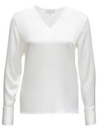 Antonelli White Silk Blouse Antonelli White Silk Blouse - White