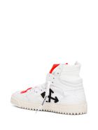 Off-White White Off Court 3.0 Leather And Fabric Sneakers Off-White White Off Court 3.0 Leather And Fabric Sneakers - White