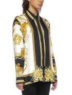 Versace Shirt Versace Shirt - Nero oro bianco