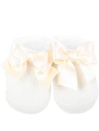 La Perla Ivory Suit For Babygirl With Bow La Perla Ivory Suit For Babygirl With Bow - Ivory