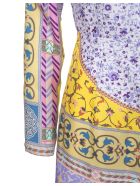 Woman Silk Shirt With Multicolored Foulard Print Etro Woman Silk Shirt With Multicolored Foulard Print