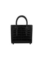 Christian Louboutin Black Cocco Printed Leather Paloma Small Bag Christian Louboutin Black Cocco Printed Leather Paloma Small Bag - BLACK