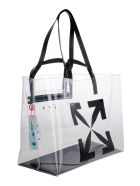 Off White Large Arrow Tote Bag Off-White Off White Large Arrow Tote Bag - TRANSPARENT
