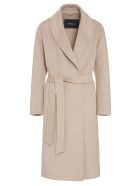 Coat Cashmere Kiton Coat Cashmere - TAUPE