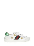 Gucci Junior Ace Sneakers Gucci Junior Ace Sneakers - White