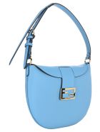Fendi Small Croissant Hobo Bag Fendi Small Croissant Hobo Bag - CYBER BLUE
