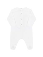 Gucci White Set For Babykids With Logo Gucci White Set For Babykids With Logo - White