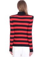 Balmain Knitwear In Black Wool Balmain Knitwear In Black Wool - black