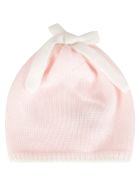 Little Bear Multicolr Hat For Baby Girl Little Bear Multicolr Hat For Baby Girl - Pink