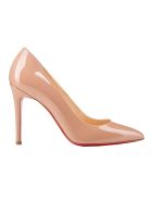 Christian Louboutin Nude Patent Leather Pumps Christian Louboutin Nude Patent Leather Pumps - NUDE