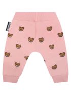 Moschino Pink Tracksuit For Baby Girl Moschino Pink Tracksuit For Baby Girl - Pink