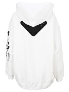 Prada Oversized Hoodie Prada Oversized Hoodie - WHITE BLACK PRINT