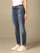 Armani Exchange Jeans Armani Exchange Super Skinny Cropped Jeans In Washed Denim Armani Collezioni Armani Exchange Jeans Armani Exchange Super Skinny Cropped Jeans In Washed Denim - Denim