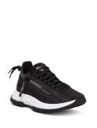 Givenchy Specter Low Leather And Mesh Sneakers With Zip Givenchy Specter Low Leather And Mesh Sneakers With Zip - Black