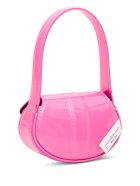 Forbitches High Frequency Shoulder Bag In Pink Patent Leather Forbitches High Frequency Shoulder Bag In Pink Patent Leather - Pink