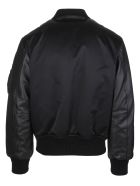 Man Black Off Bomber Jacket Off-White Man Black Off Bomber Jacket