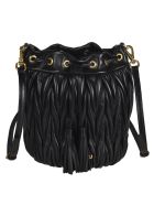 Miu Miu Matelassé Bucket Bag Miu Miu Matelassé Bucket Bag - Black