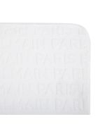 Balmain White Blanket For Babykids With Logo Balmain White Blanket For Babykids With Logo - White