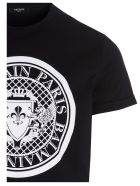 Balmain 'coin Flock' T-shirt Balmain 'coin Flock' T-shirt - Black