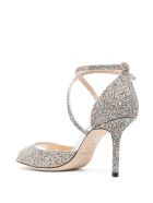Emsy Glitter Sandals Jimmy Choo Emsy Glitter Sandals - Argento