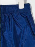 Blue D2kids Boxer Logo Swim Shorts Dsquared2 Blue D2kids Boxer Logo Swim Shorts